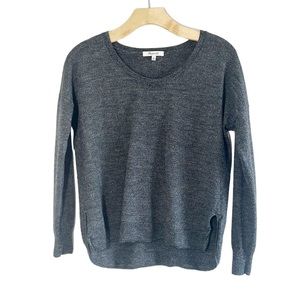 MADEWELL | Northlight Pullover Merino Wool Long Sleeve Gray Sweater Small